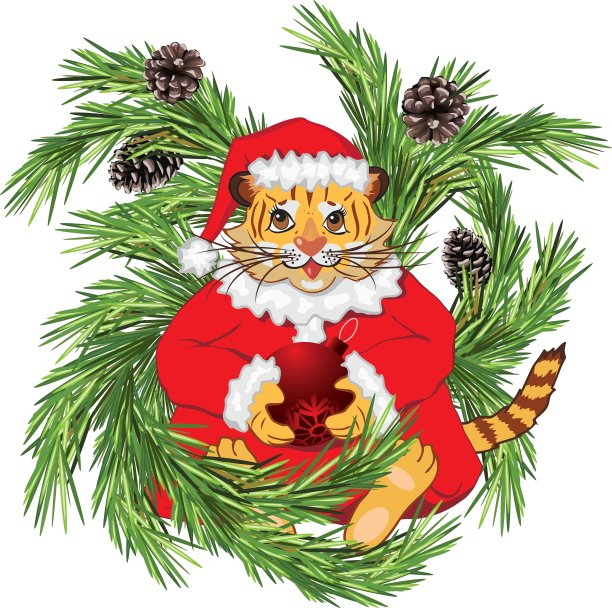 卡通虎圣图片下载