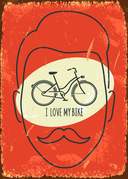 我爱我的自行车图片下载