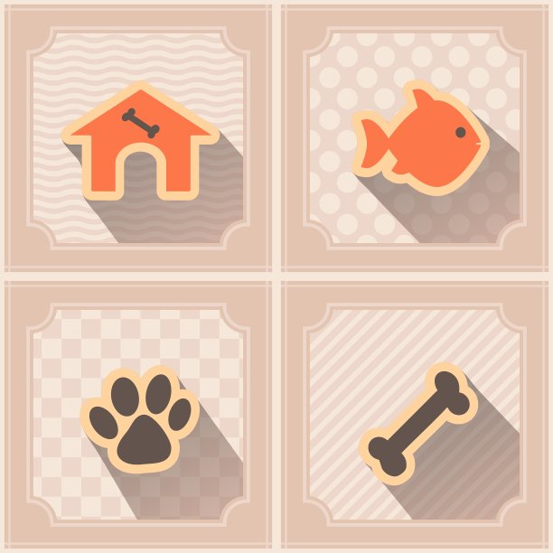 无缝背景与宠物图片下载