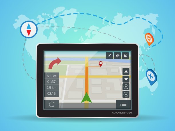 gps导航触摸屏平板电脑图片下载