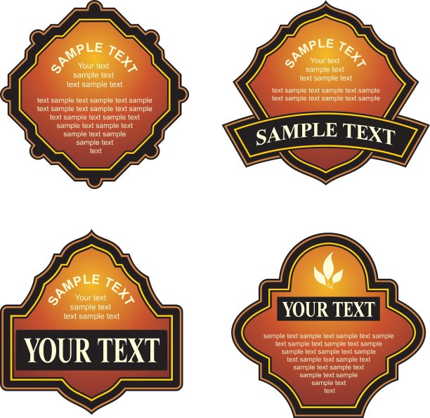 金色的框架图片下载