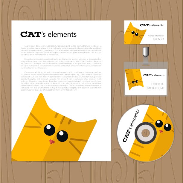 企业形象的模板图片下载