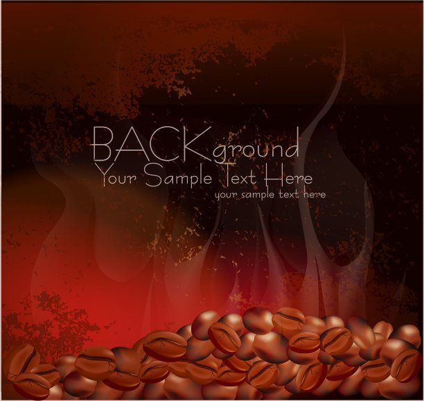 咖啡豆的背景图片下载