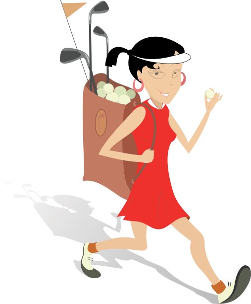 打高尔夫球的好日子图片下载