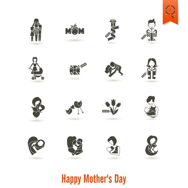 母亲节快乐图标图片下载