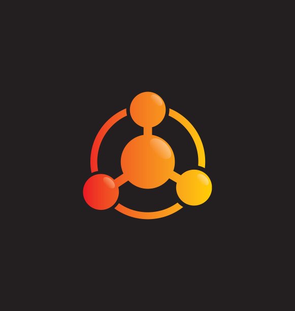 圆形点状科技logo图片下载