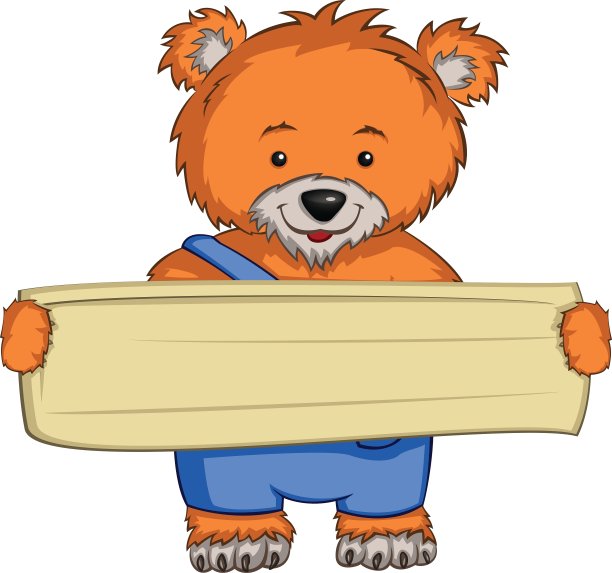 卡通人物熊图片下载