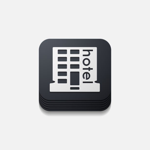 方形按钮酒店图片下载