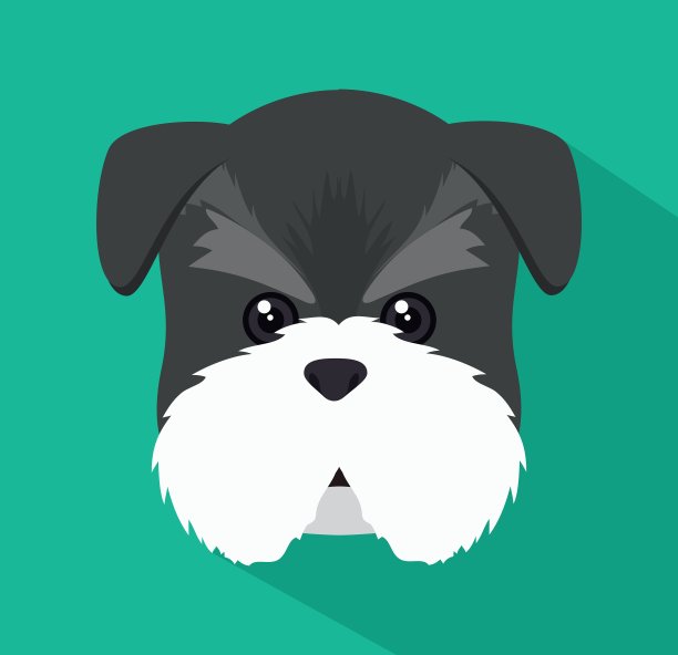 可爱的狗狗设计图片下载