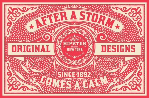 带有装饰和花卉细节的巴洛克式设计图片下载