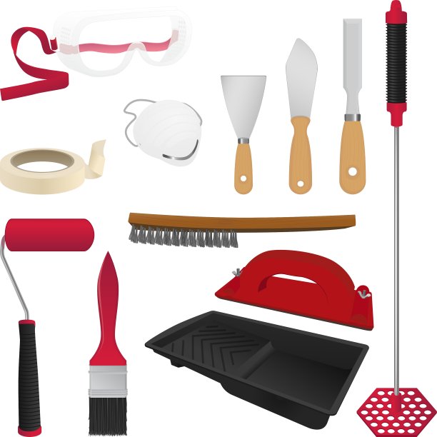 绘画工具图片下载