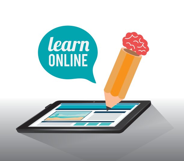 网络学习数字设计图片下载