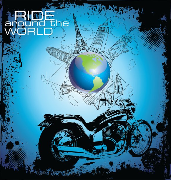 环游世界图片下载