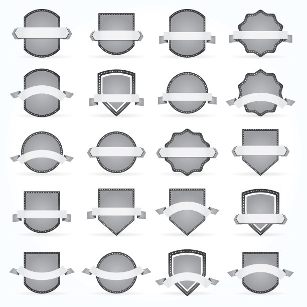 带旗帜的标签图片下载