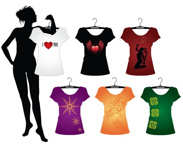 女人的t恤图片下载