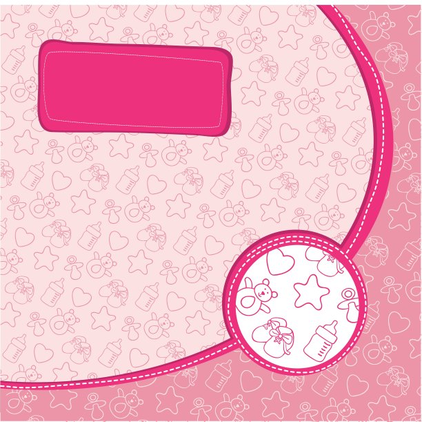 模式的女婴图片下载