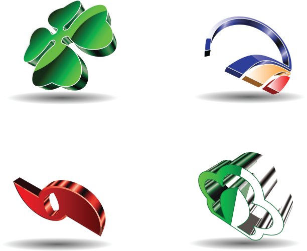 摘要三维符号图片下载