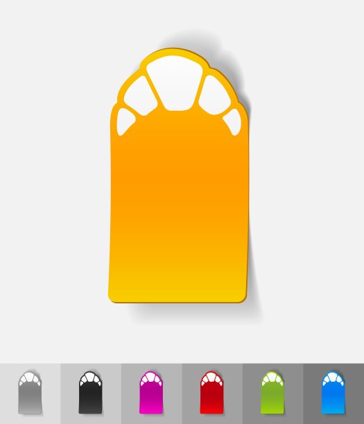 现实设计元素牛角包图片下载