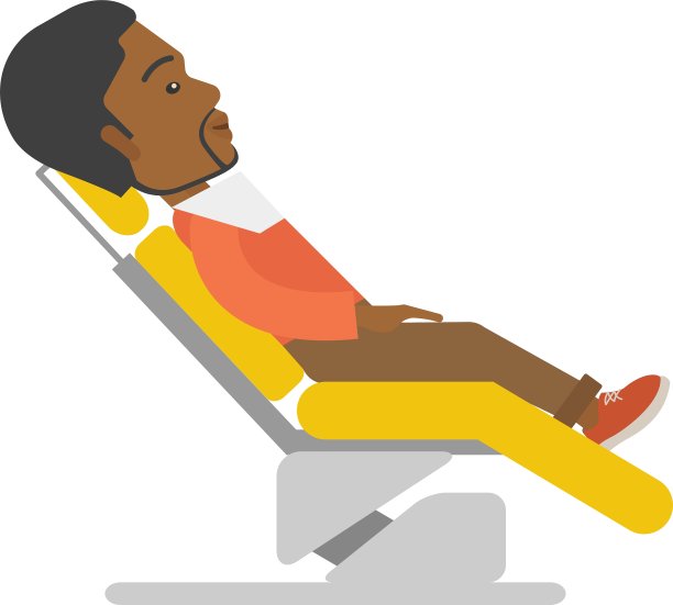 牙科椅病人图片下载