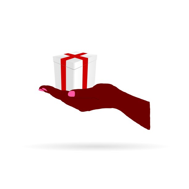 礼品在手色图片下载