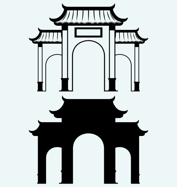 中国古代的门图片下载