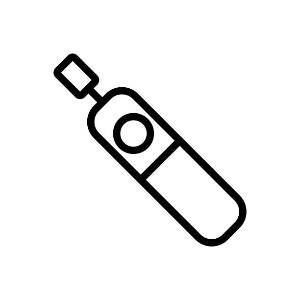 修饰磨床图标矢量轮廓插图图片下载