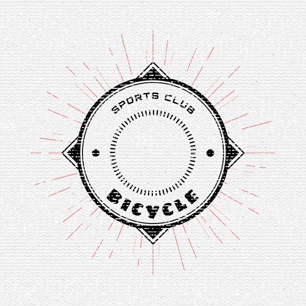 自行车徽章，标志和标签的任何用途图片下载