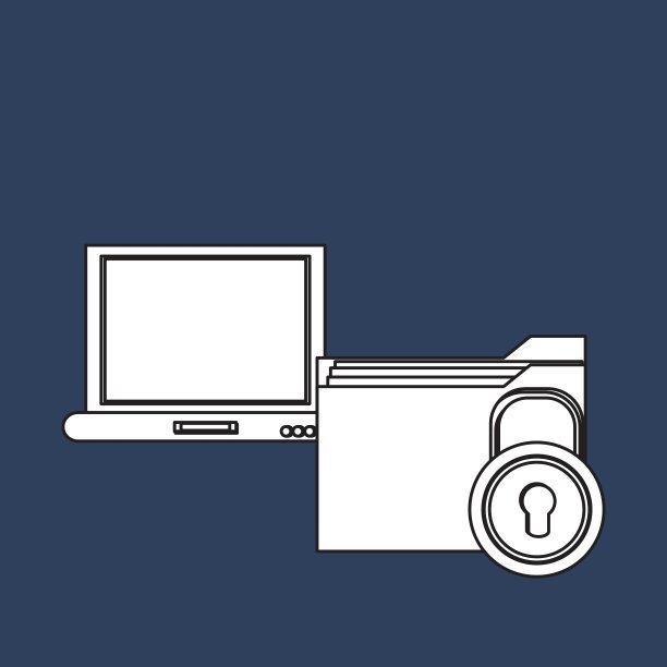 文件设计在线概念孤立图片下载