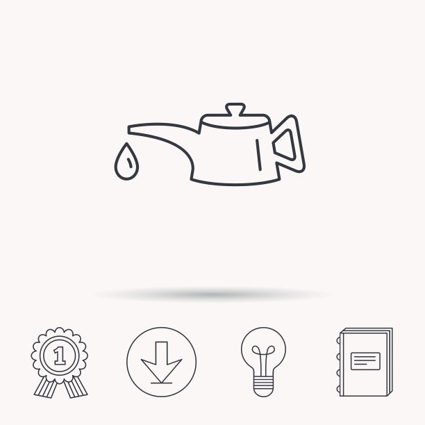 机油图标燃油可与下降标志图片下载