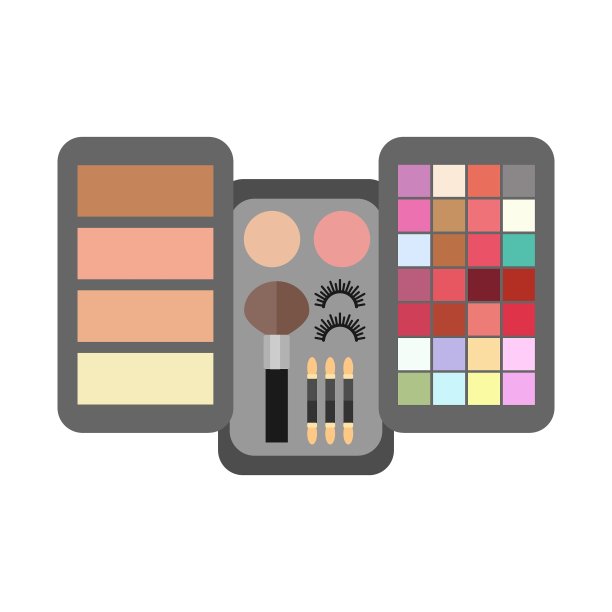 平妆化妆品图片下载