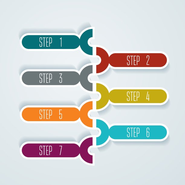 信息图概念孤立在蓝色背景图片下载