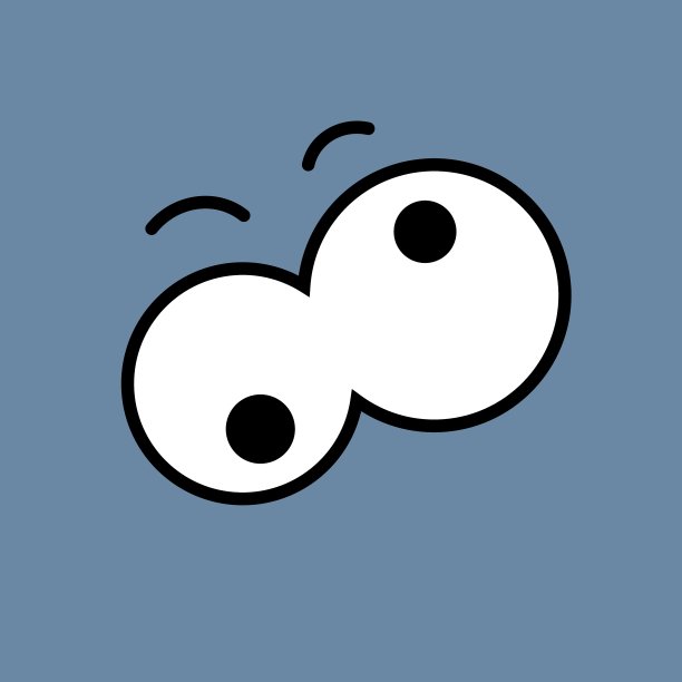 卡通眼睛Eps10图片下载