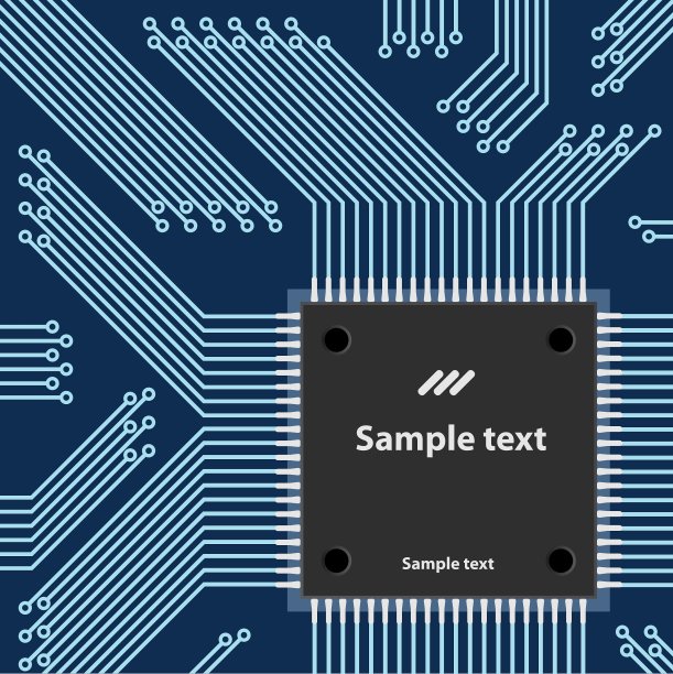 微芯片图片下载