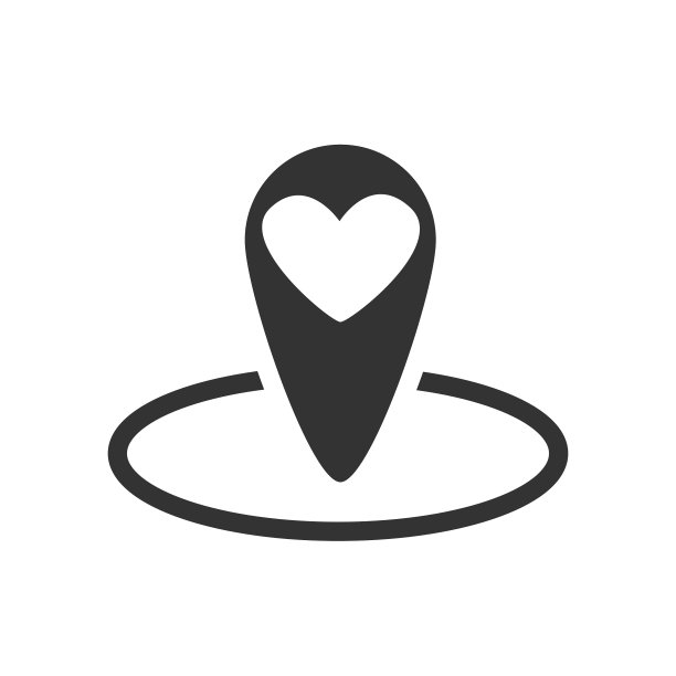 爱图标位置图片下载