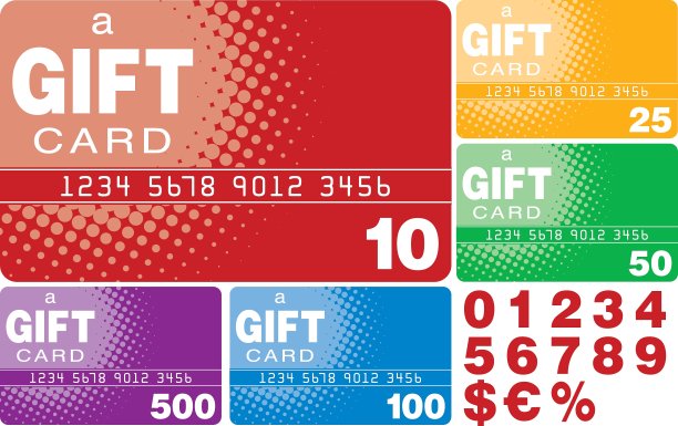 礼品卡图片下载