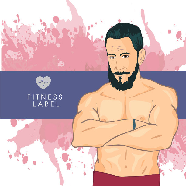 个人健身教练在健身房推广图片下载