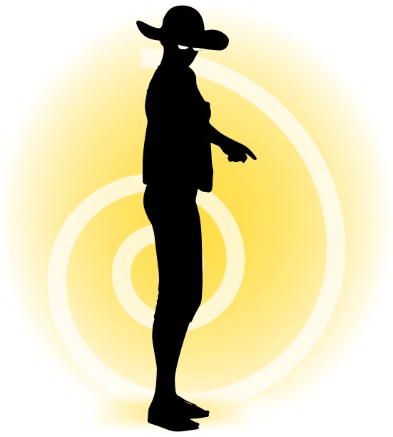 女游客剪影与手袋和图片下载