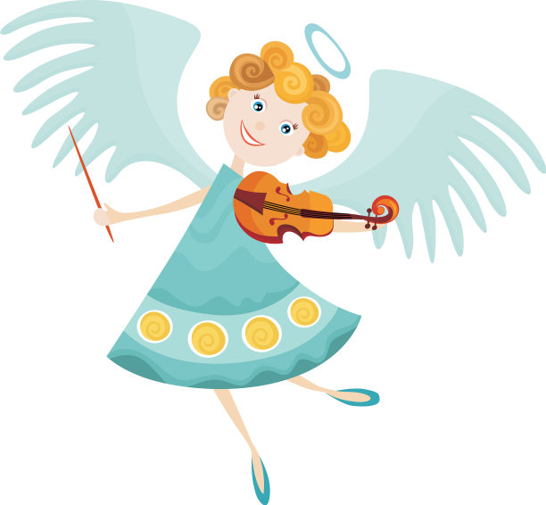 天使的卡通图片下载