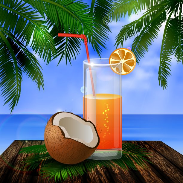 热带的背景图片下载