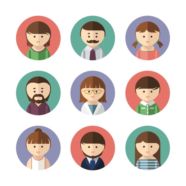 一套头像图标图片下载