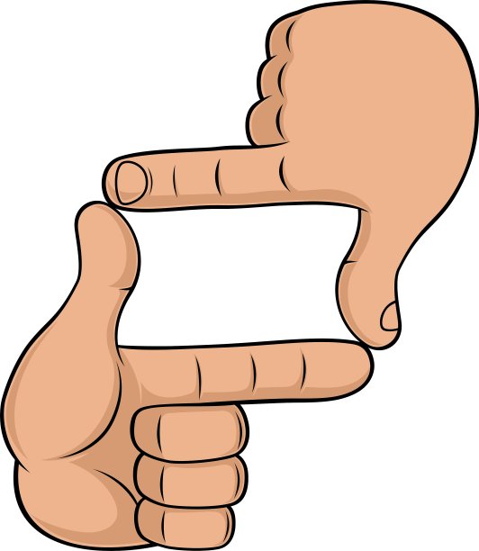 卡通手图片下载