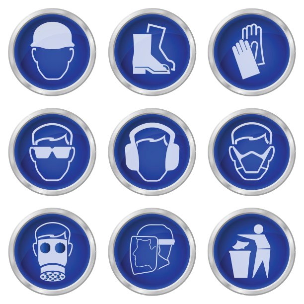 健康和安全按钮图片下载