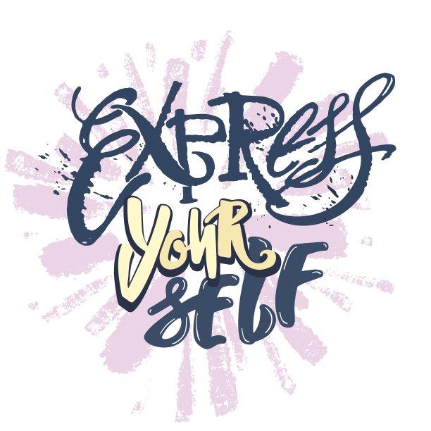 表达自己相信并行动图片下载