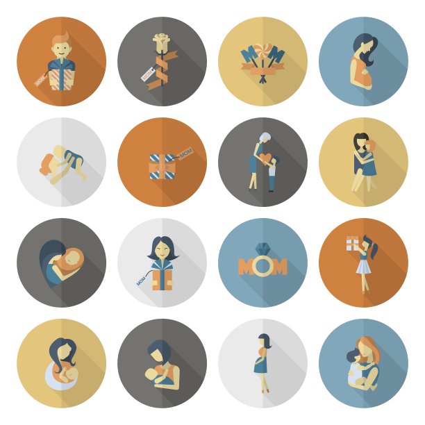 母亲节快乐图标图片下载