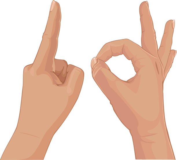 十个手指的图片下载