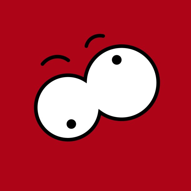 卡通眼睛Eps10图片下载