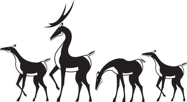 群鹿图片下载