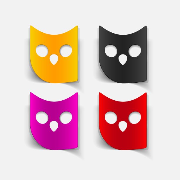 现实设计元素猫头鹰图片下载