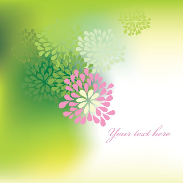 花的贺卡图片下载