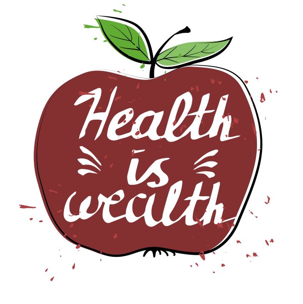 手绘排版海报苹果图片下载